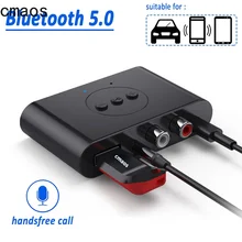 

Bluetooth 5.0 Audio Receiver U Disk RCA 3.5mm 3.5 AUX Jack Stereo Music Wireless Adapter with Mic For Car Kit Speaker Amplifier