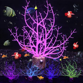Glow Silicone Coral Aquarium Decor 1
