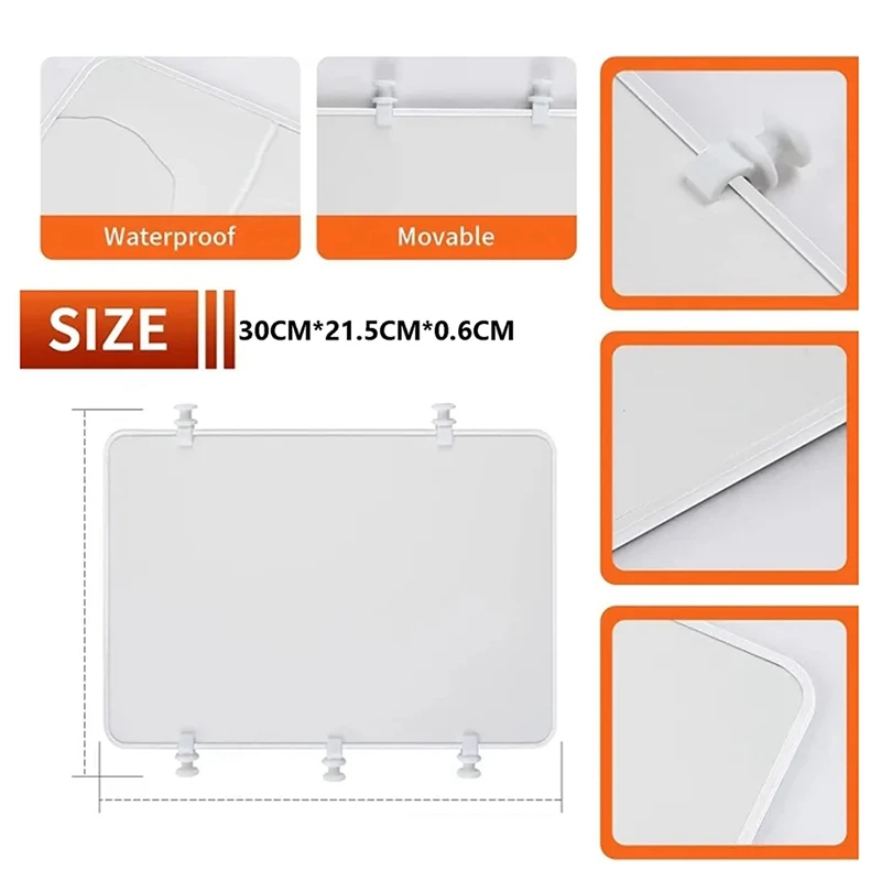 Divider Tray Plastic For Bogg Bag Compatible With Large X Bagg Bag 30Cmx21.5Cmx0.6CM