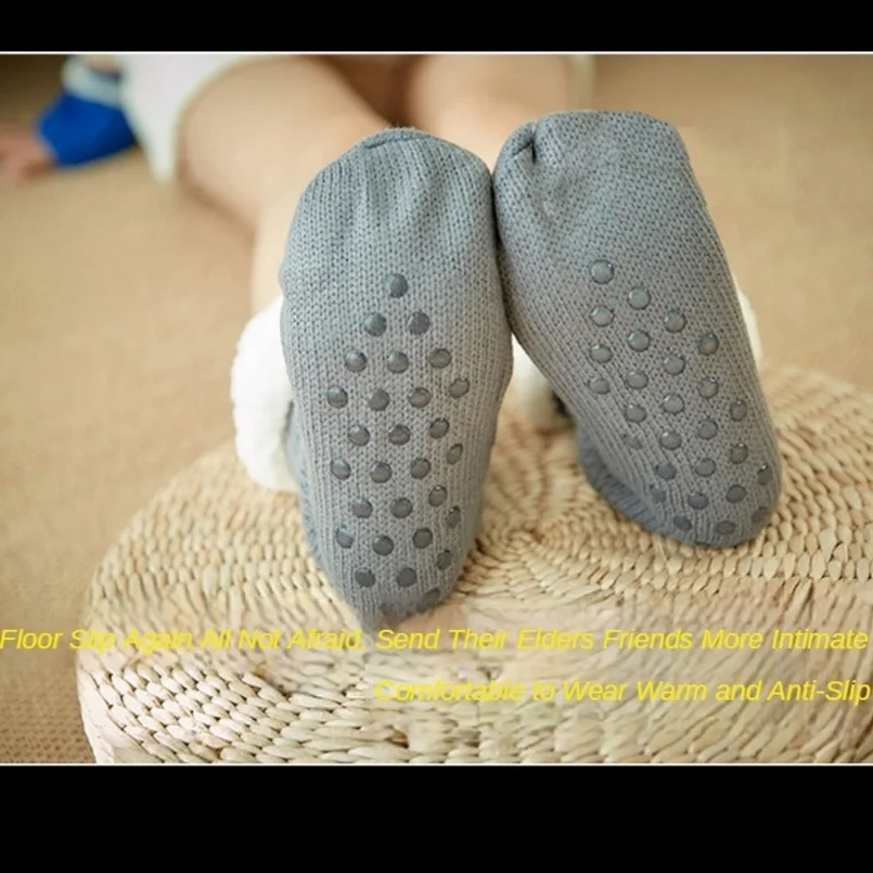 Cozy Plush Fuzzy Slipper Socks for Women - Non-Slip, Thick, and Warm Winter Essentials