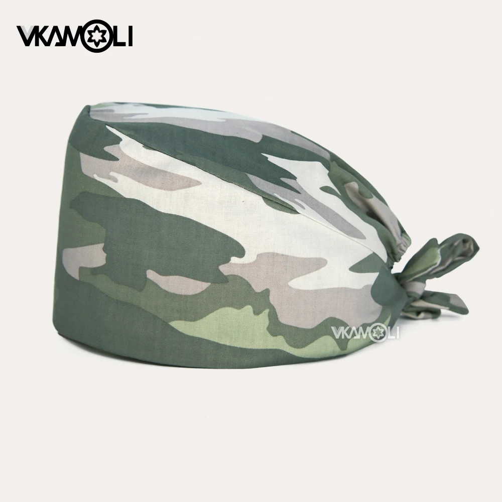 

clearance camouflage print Dentistry Clinic Nurse Medical Accessories lab Pharmacist Work Hat Operating Room Doctor Scrub Cap