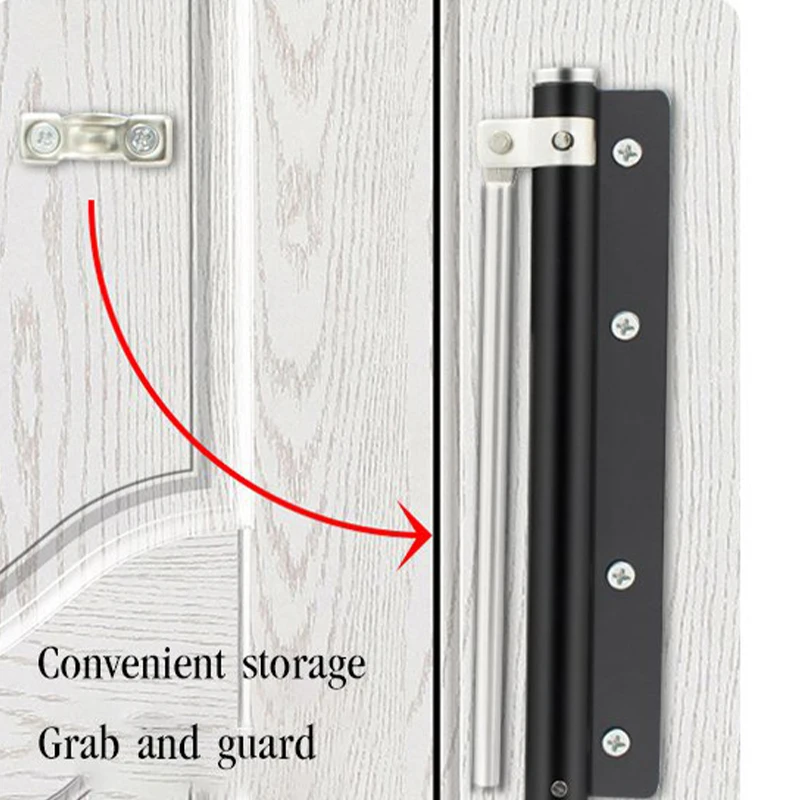 Adjustable Door Closer,Aluminum Alloy Automatic Door Closer,Spring Automatic Closing Device,Suitable For Many Types Of