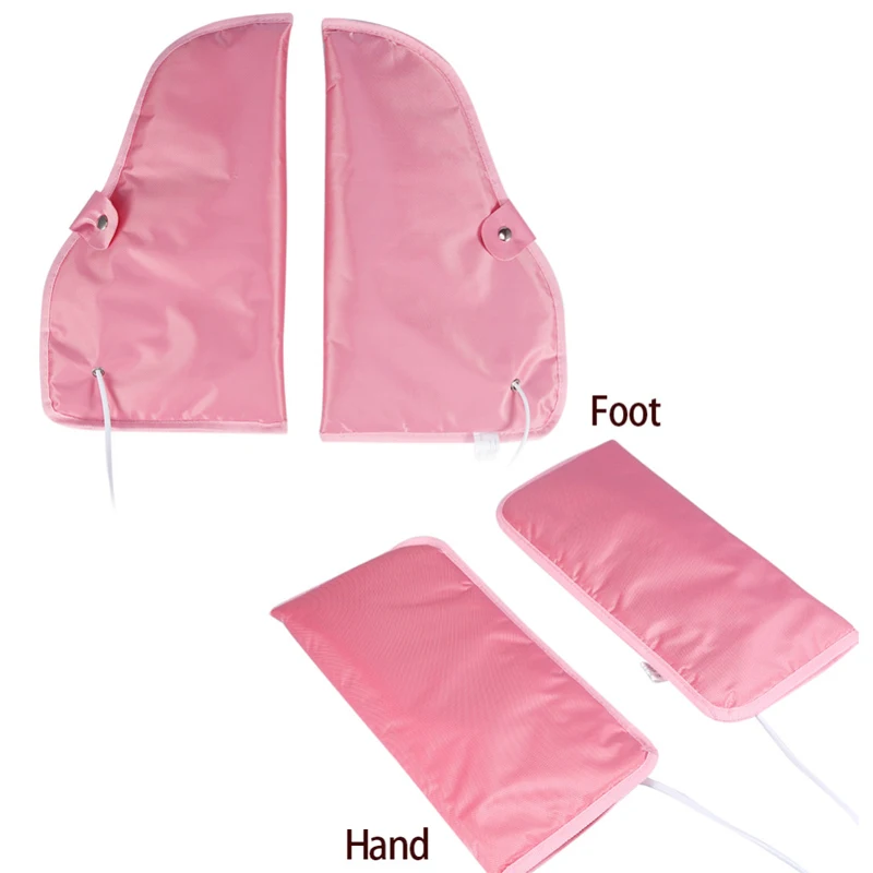 

Перчатки электрические для маникюра, парафиновые варежки с подогревом для Восковой Терапии, спа, уход за кожей рук, восковые варежки с подогревом, инструменты для ногтей