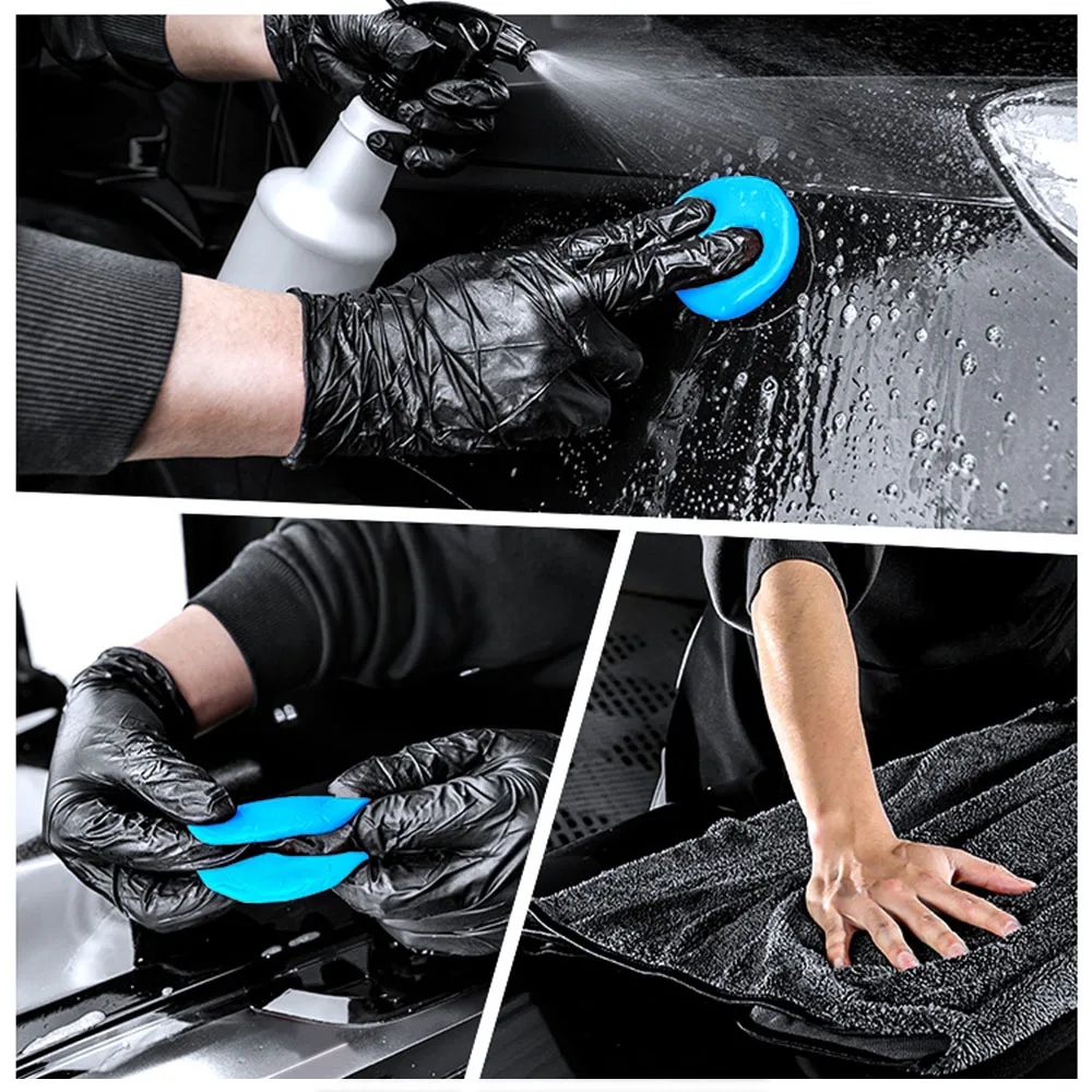 100g Car Cleaning Clay Bar Auto Detailing Cleaner Auto Detailing Car Deep Cleaning Wash Heavy Duty Remover Cleaner Sludge Mud cleaning gel car cleaning tool car cleaning clay bar cleaning magic mud car detailing cleaner car cleaning gel