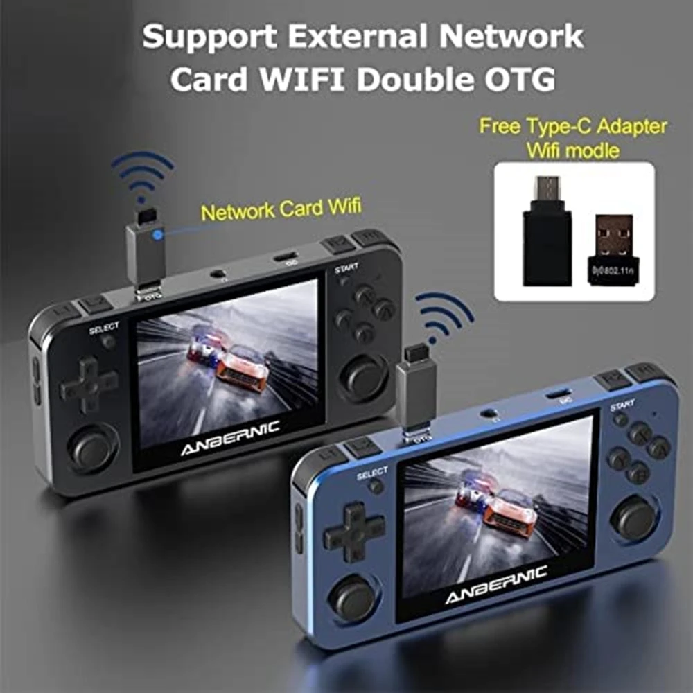 Anbernic Portable Game RG351MP Player Pocket Game Machine 3.5 Inch IPS