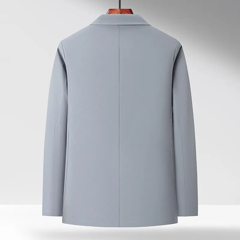 السترة الرجالية الأنيقة لرجال الأعمال، تتميز بقصة...