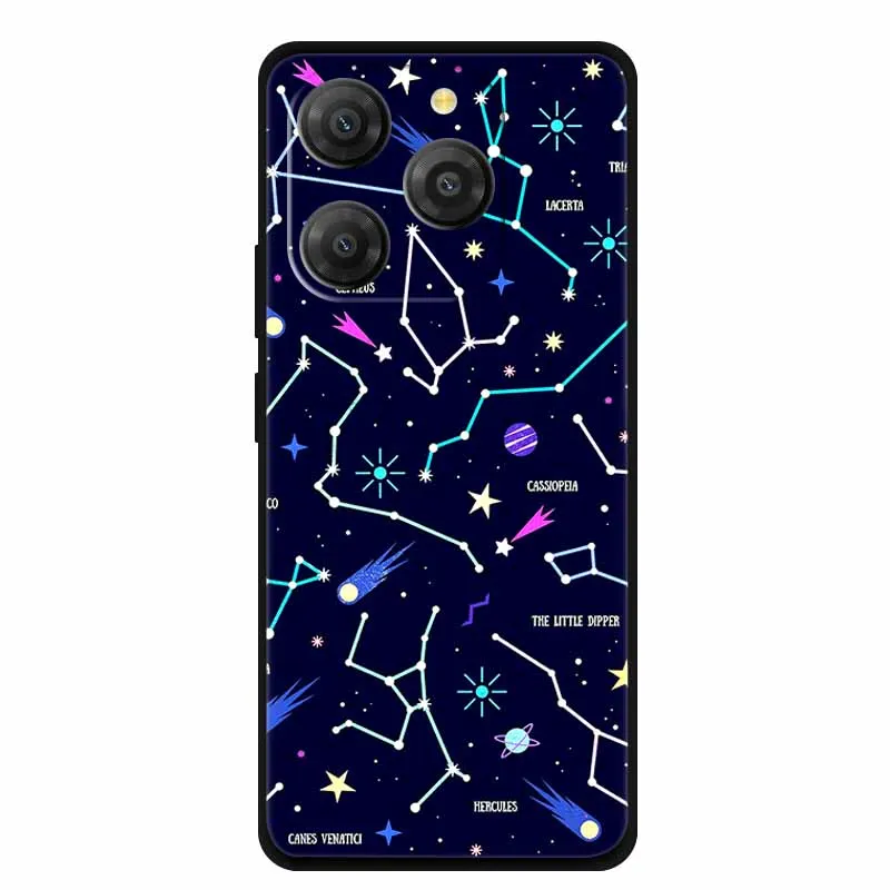 Cartoon Soft TPU Silicone Back Cover for Blackview Shark 9 - 6.67