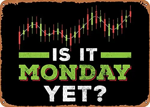 

Stock Market Day Trader Vintage Look Metal Sign Patent Art Prints Retro Gift 8x12 Inch