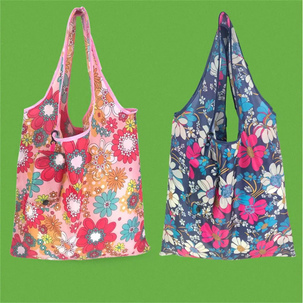 Eco-Friendly Heavy-Duty Washable Tote Bag - Reusable Foldable Shoulder Handbag