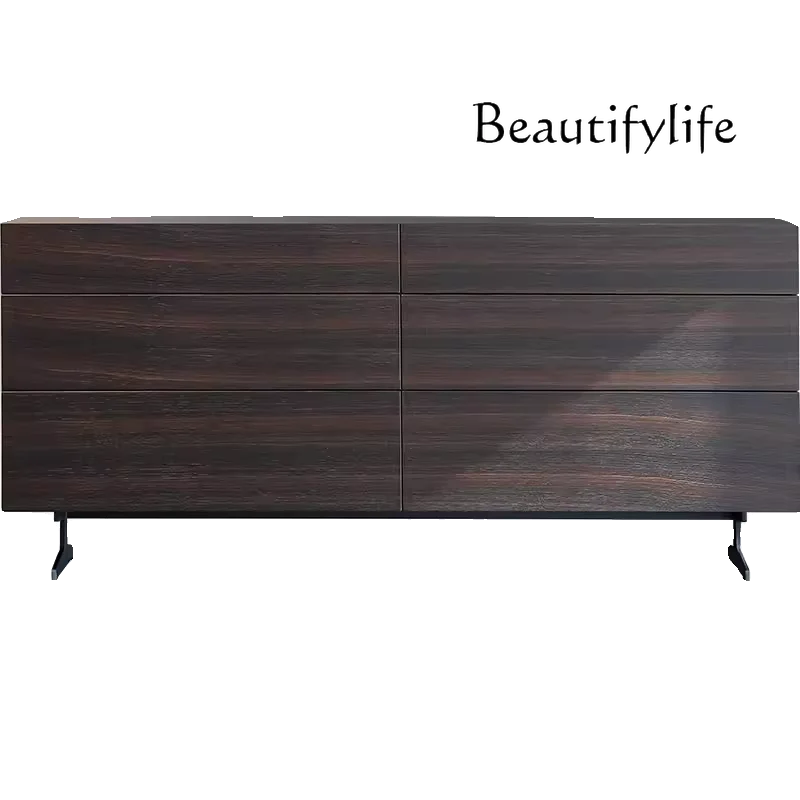 

Italian-Style Light Luxury Hallway Chest of Drawers Living Room Decoration Sideboard Cabinet Bedroom Tailstock Storage Locker