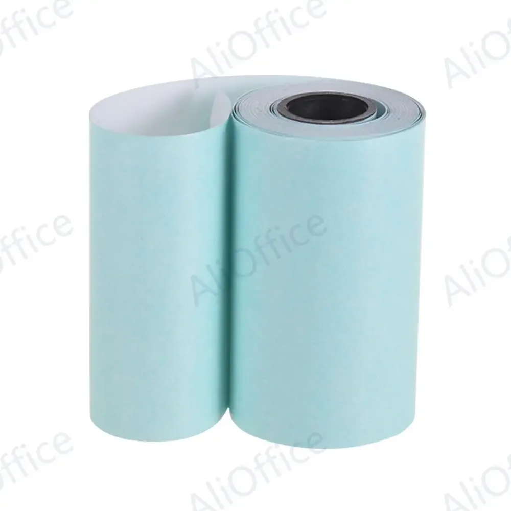 Self-adhesive Printable Sticker Paper Roll Direct Thermal Paper 57*30mm 3 Roll For PeriPage A6 Pocket Thermal Printer