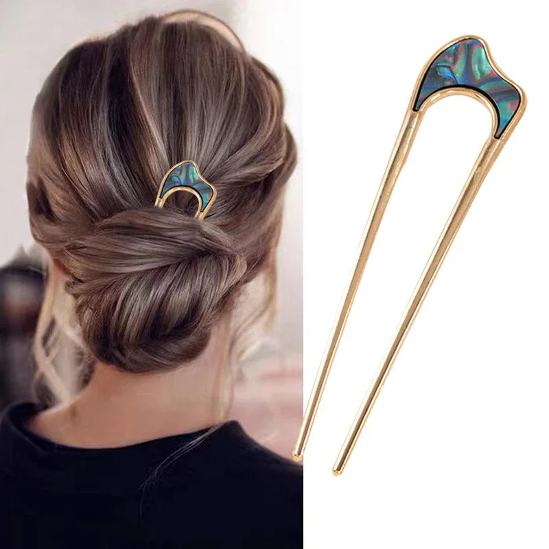 GIRL'S METAL SHINE SEQUINS HAIRPINS main image 0