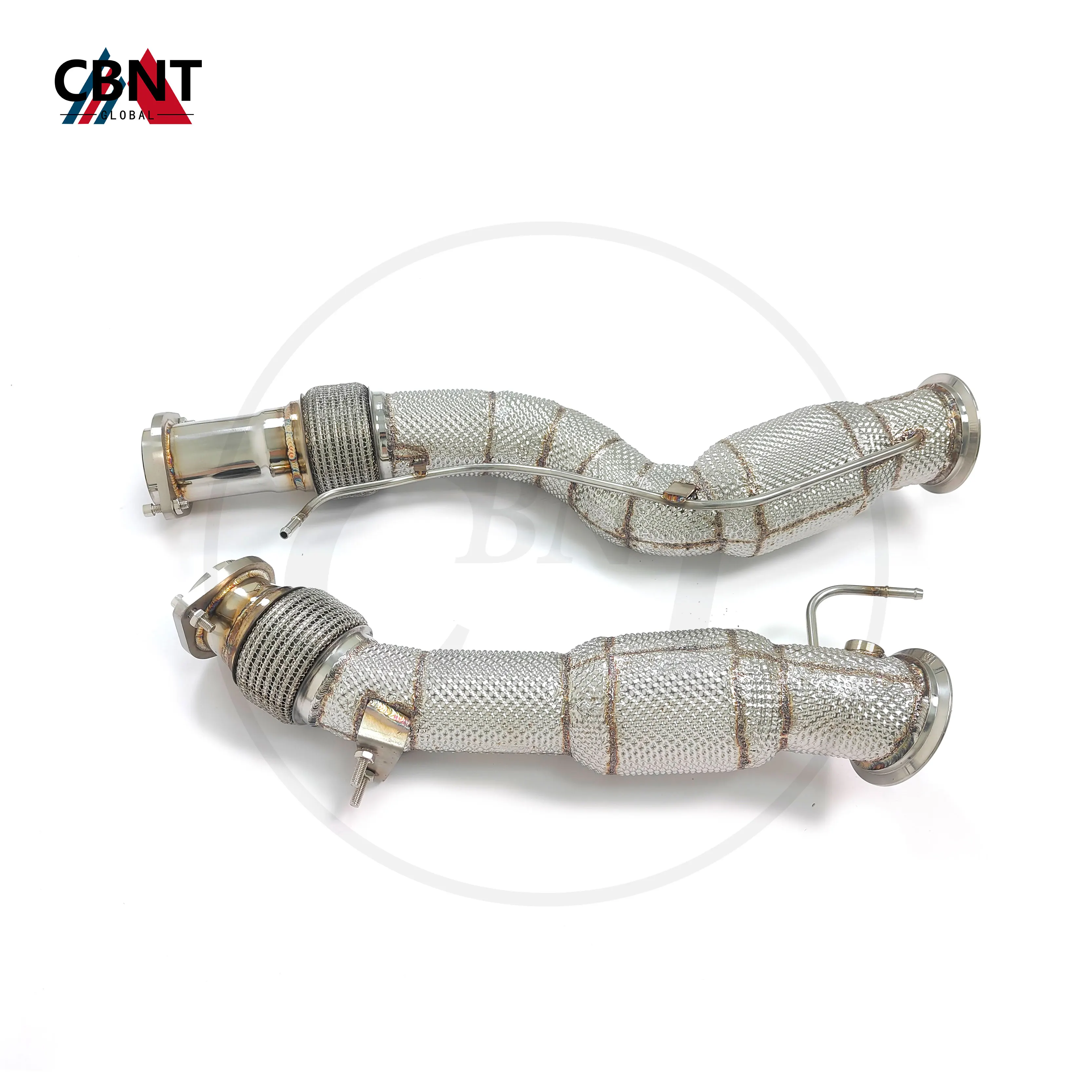 

CBNT Exhaust Headers for BMW X3M F97 X4M F98 S58 3.0T Exhaust-pipe System with Catalytic Converter SS304 Tuning Downpipe