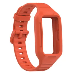 Silicone Wrist Strap with Matching Buckle - Replacement Bracelet Accessory for Huawei Band 9876 (10)