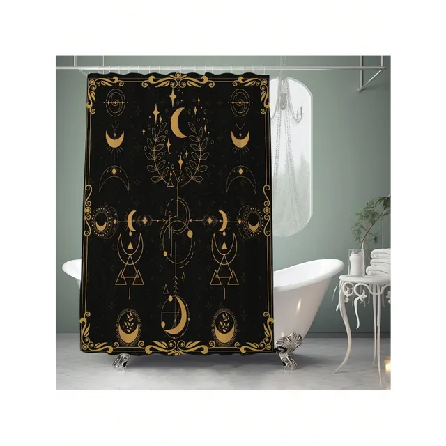 Moon Pattern Bathroom Set 3