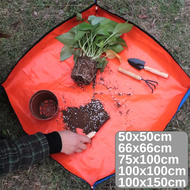 Vízálló Összecsukható Ültetési Szőnyeg Kerti Cserepes Pad Növényi Virág Edényt Ültető Farm Bonsai Kertészeti Szerszámok És Felszerelések - Image 2