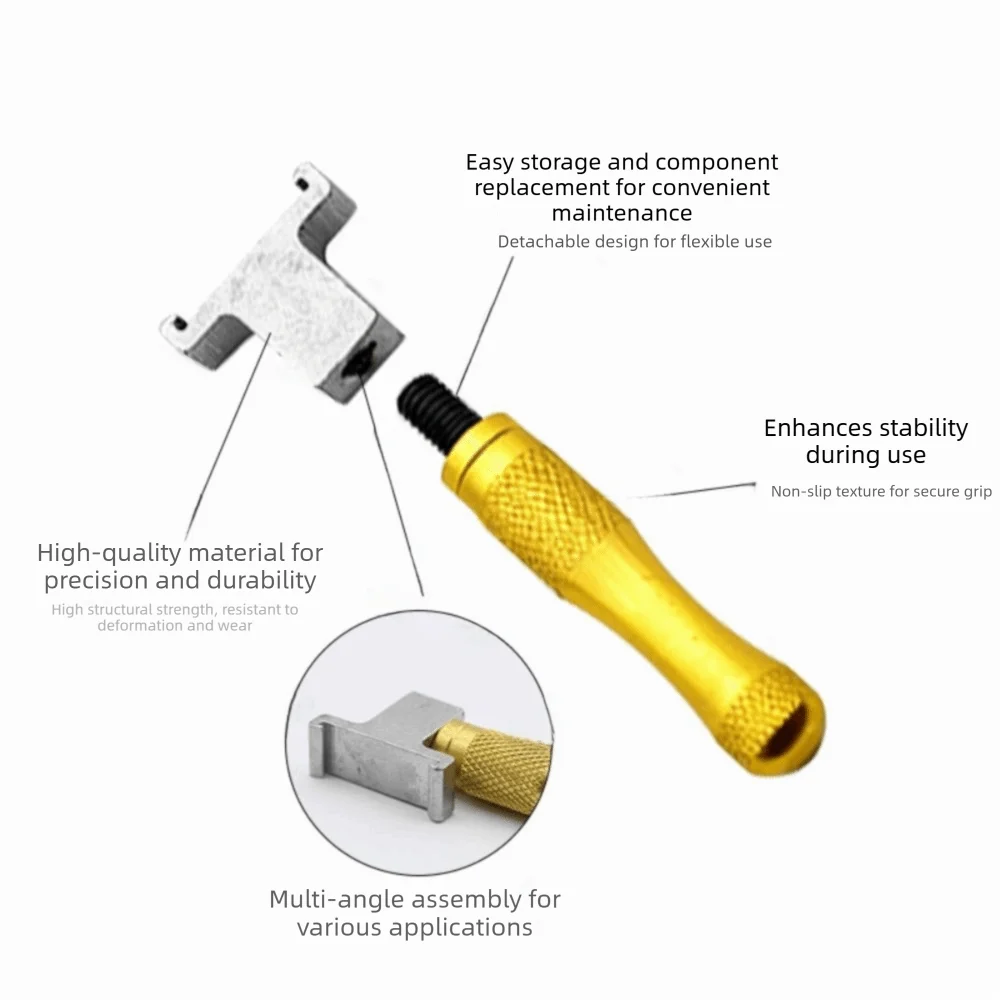 Universal Multifunctional Adjustable Boom Wrench Handle - 2-in-1 Power Lever with Multi-Angle Flexibility