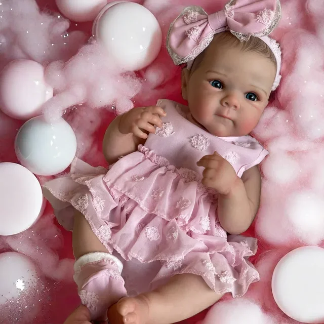 18" Bettie Reborn Doll with Painted Skin 6