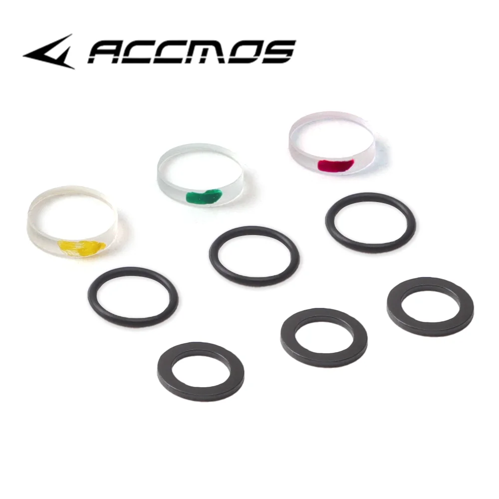 Archery Peep Sight Compound Bow Peep Core Sight Clarifier Lens Inner Core Aperture Hunting Shooting Accessories 1pcs
