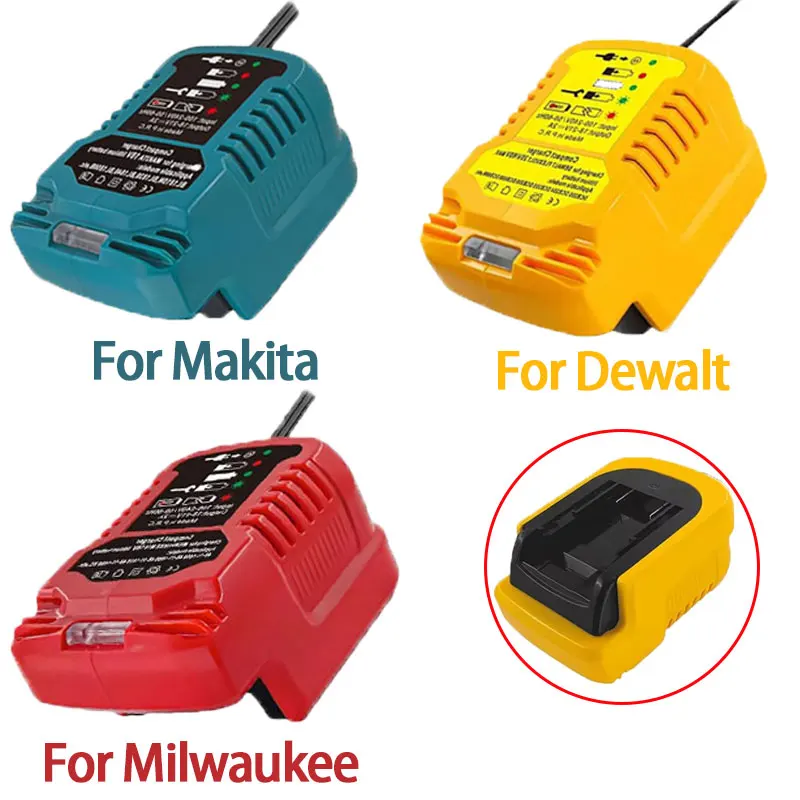 Dewalt 18V 리튬 이온 배터리 차량용 충전기 담배 라이터 플러그 충전기 용..