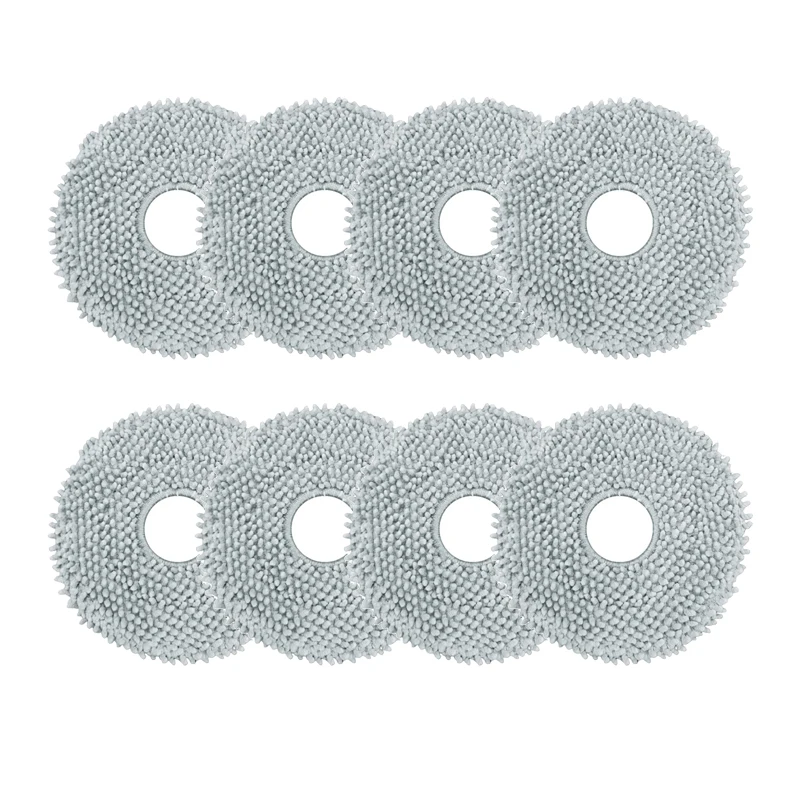 Roborock Robot Vacuum Cleaner Accessories Kit: Main and Side Brushes, HEPA Filter, Mop Cloths, Dust Bag, Spare Parts Set
