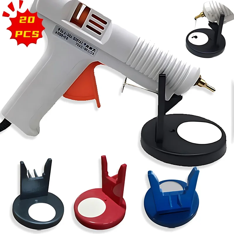 Hot Melt Glue Gun Holder Anti Stick Anti Hot Glue Gun Portable Holder Spill Drip Desktop Tools