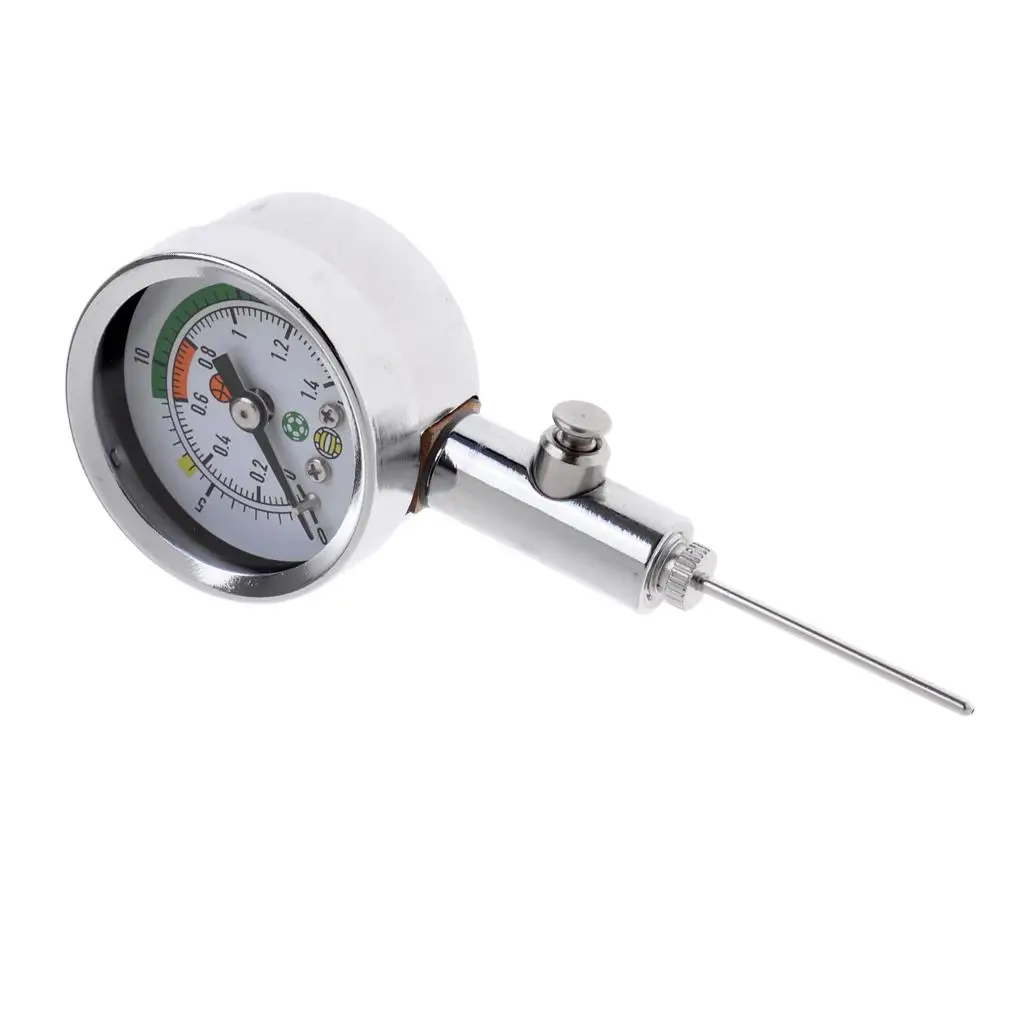 Football Pressure Guage Ball Pressure Reader Basketball Volleyball Barometer