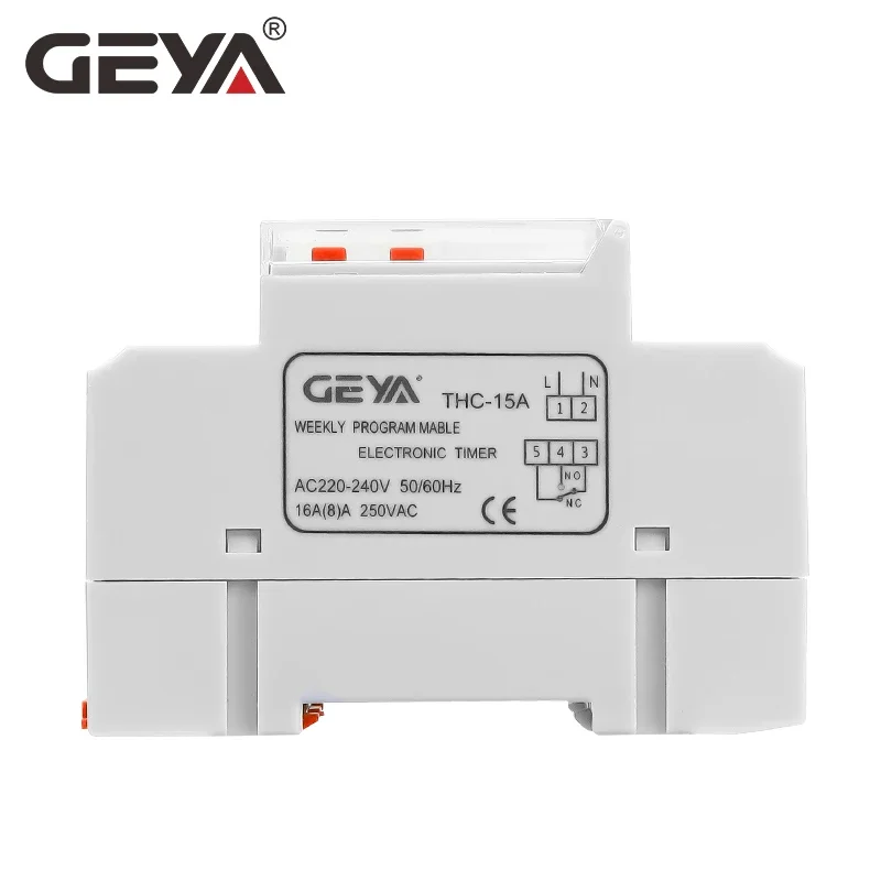 GEYA THC-30A 20A 16A Electric Digital Timer Switch Programmable AC DC 12V 24V 110V 220V 240V Electronic Timers
