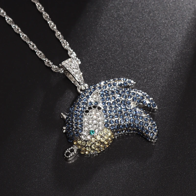 

Stylish and Exquisite Cartoon Hedgehog Pendant Necklace for Men and Women Fashion Party Jewelry Gift