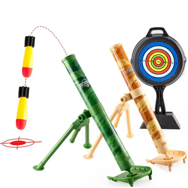

Practical Foam Toy Mortar Wheel Lights Rc Car,Christmas Birthday Gift Mortar Launcher Toy Interesting Game For Kids Stunt Cars