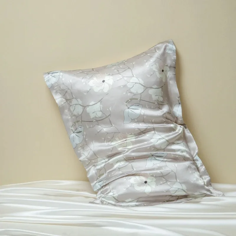 Luxurious 100% Natural Mulberry Silk Pillowcase - Premium 22MM for Hair & Skin Health with Eco-Friendly Oeko-Tex Certification