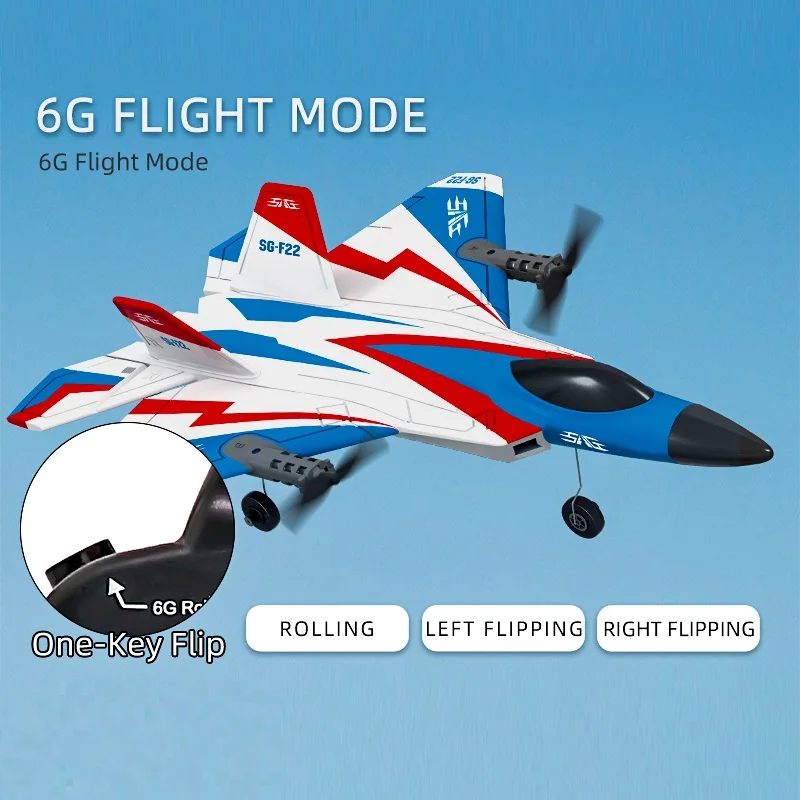Avion RC F22 4K 1B Planeur 3D Cascadeur 2.4GHz