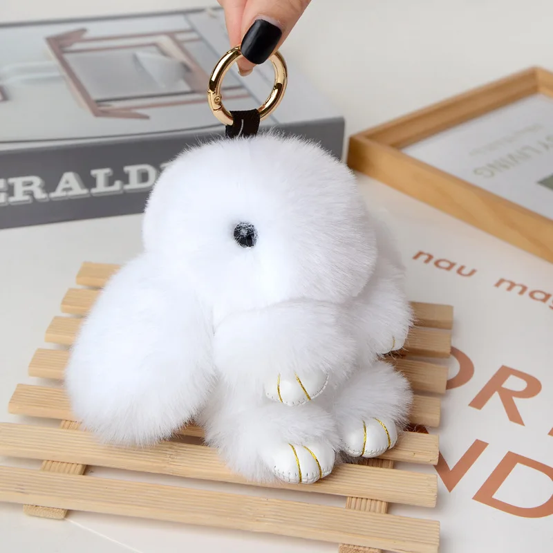 【mahagrid】24FW★ ECLIPSE SHAGGY RABBIT KEYRING Amazon.com: uaswguDFS Soft Bunny Keychain Long Legs Rabbit