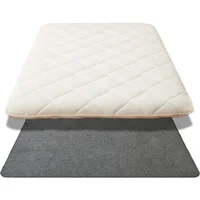Japanese Floor Futon Mattress Traditional Cotton Shikibuton Foldable Roll Up Bed Queen 1