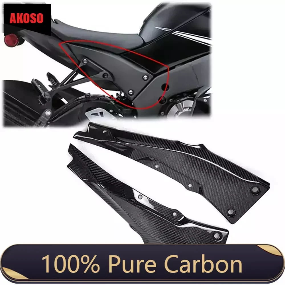 

3K Full Dry Carbon Fiber Side Panels Covers Kit Motorcycle Body kits For Kawasaki ZX10R 2011-2023 ZX-10RR 2016+