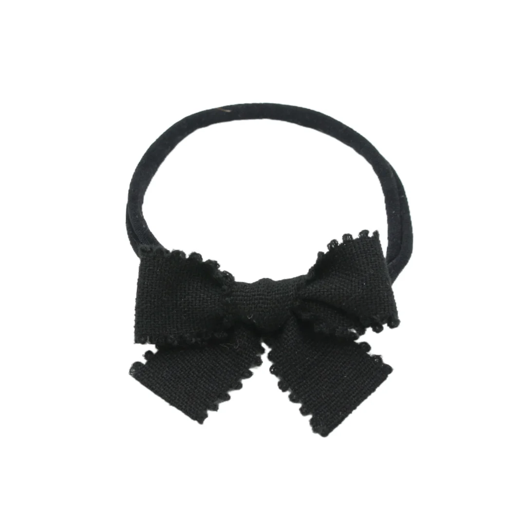 Elegant Wool Feeling Flat Band Large Hair headband Baby Mini clip Kids School Hair Accessories hairband