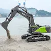 HUINA 1/14 RC Excavator Truck crawler Alloy 2.4GHz Radio Controlled Car 22 Channel Construction Vehicle Toy Sound  For Boys 2
