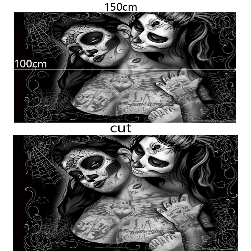 Adesivo Auto A Teschio Per Halloween – Decorazione Horror In Vinile Resistente UV E Impermeabile, Per SUV, Auto E Finestrini, Circa 18x12 Cm