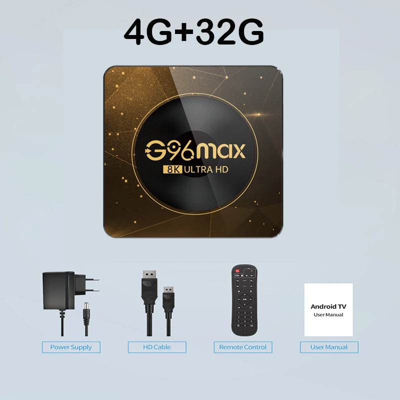 Android TVBOX G96 max　4G 64G 米国プラグ Android TVBOX G96 max 4G 64G 米国プラグ G96-Max-H616-Smart