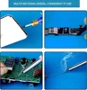 Soldering Station Mat Silicone Work Mat Heat Resistant 932°F Anti-Static Magnetic Mat for Electronic Phone Laptop Watch Repair 4