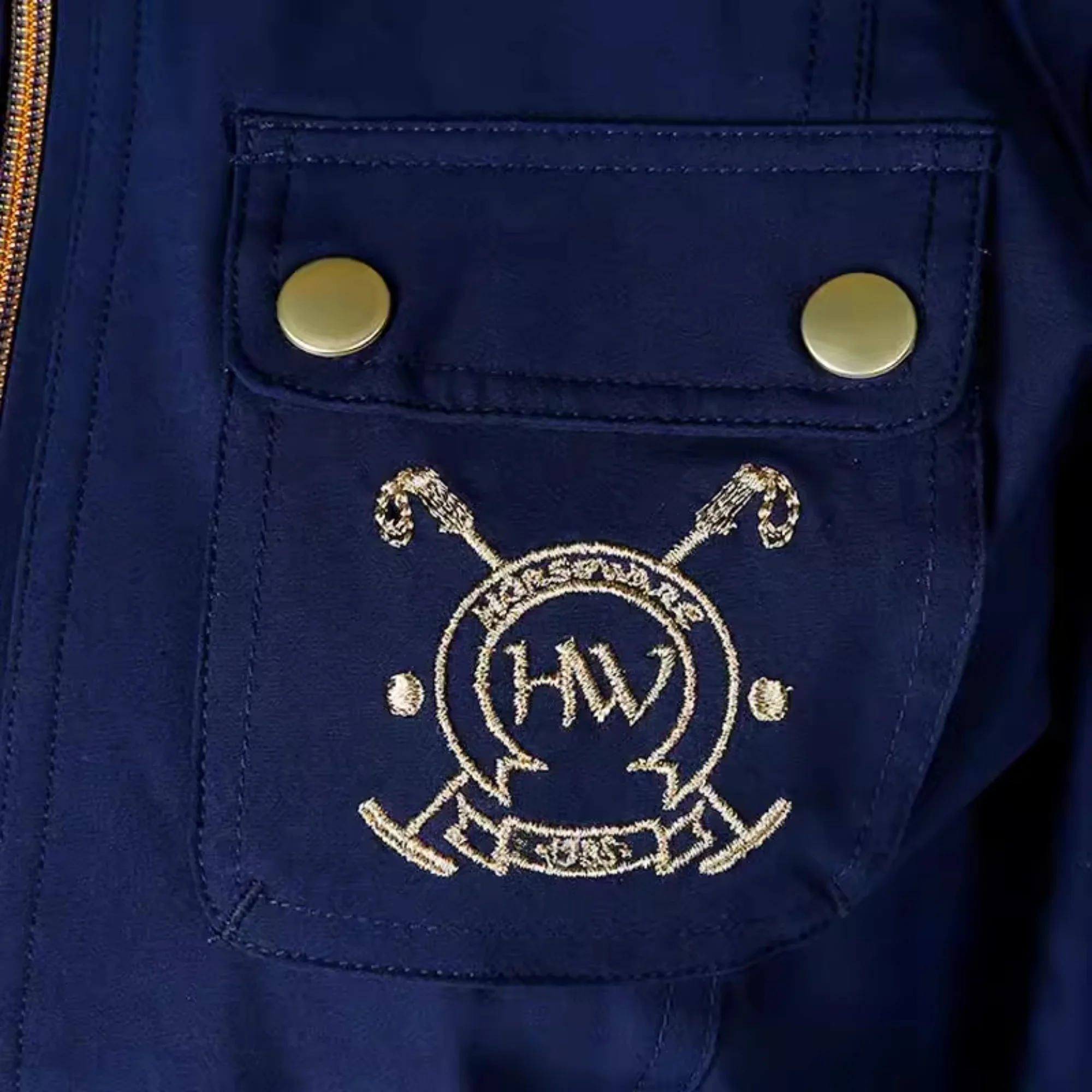 Horseware women's jacket jacket, equestrian clothing, knight clothing, gold embroidered logo HW85056 3