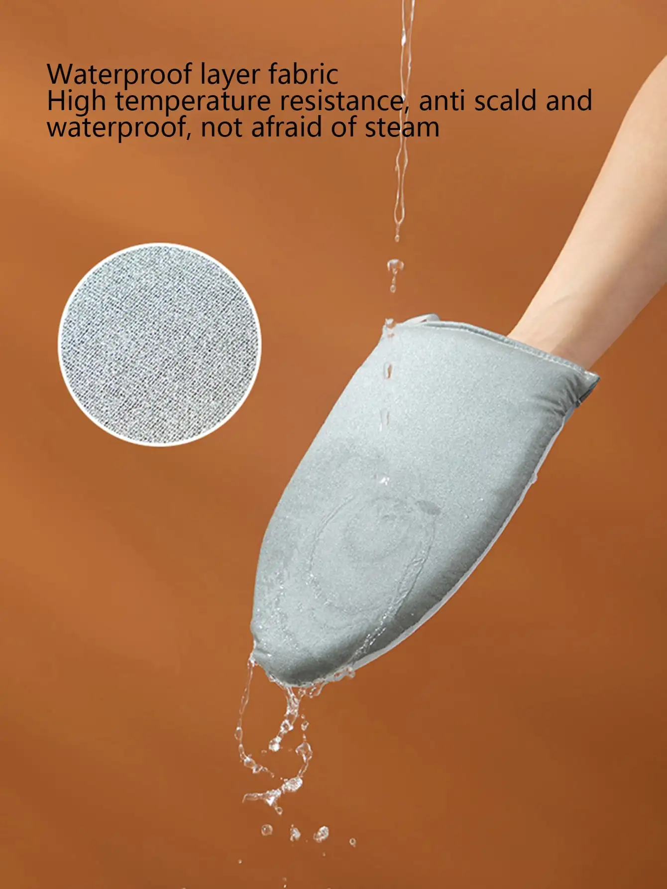 Hand-Held Mini Ironing Board Steam Ironing Iron Household Thermal Insulation Sponge Small Folding Portable Iron Table Rack