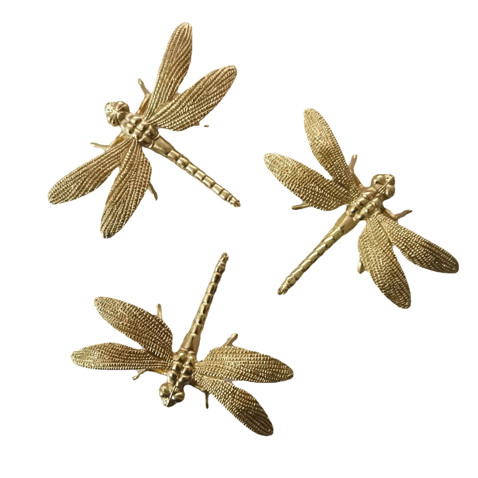 libélula bronze lidar com gaveta de cobre puro armário maçaneta da porta diy móveis ouro puxa alças