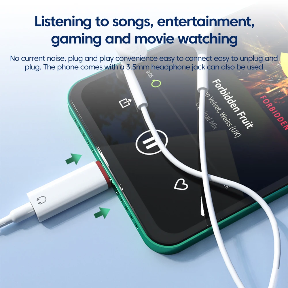 Type C To 3.5mm Headphone Adapter 3 5 Mm Jack Adapter for IPhone 15 Samsung Galaxy S23 S22 S21 Ultra S20 3.5mm AUX Cable Adapter BEST SELLERS