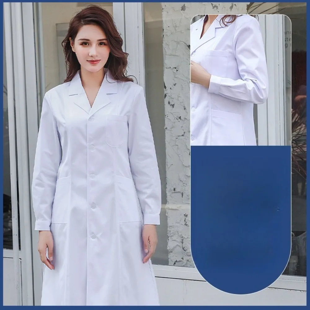Food Factory Short Sleeve Lab Coat Comfortable Breathable Multipurpose Work Uniform