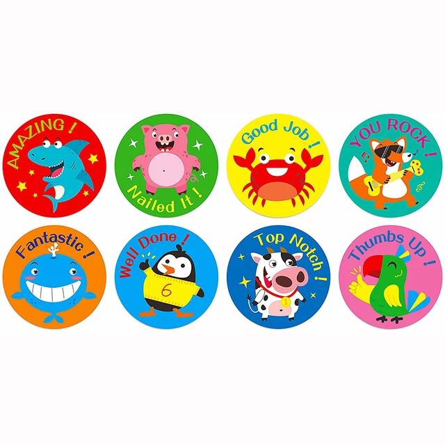 Sticker Reward Stickers Children Teacher