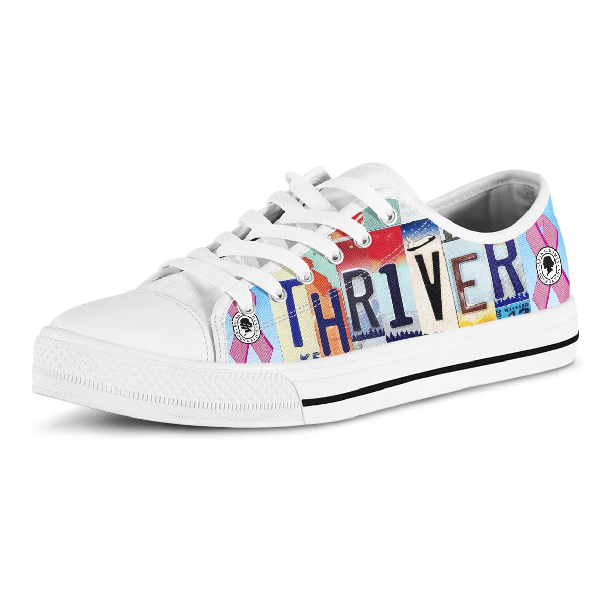 License Plate Thriver Hot Women Canvas Shoes Breathable Comfortable Fashion Flat Casual Sneakers Spring Autumn Shoes