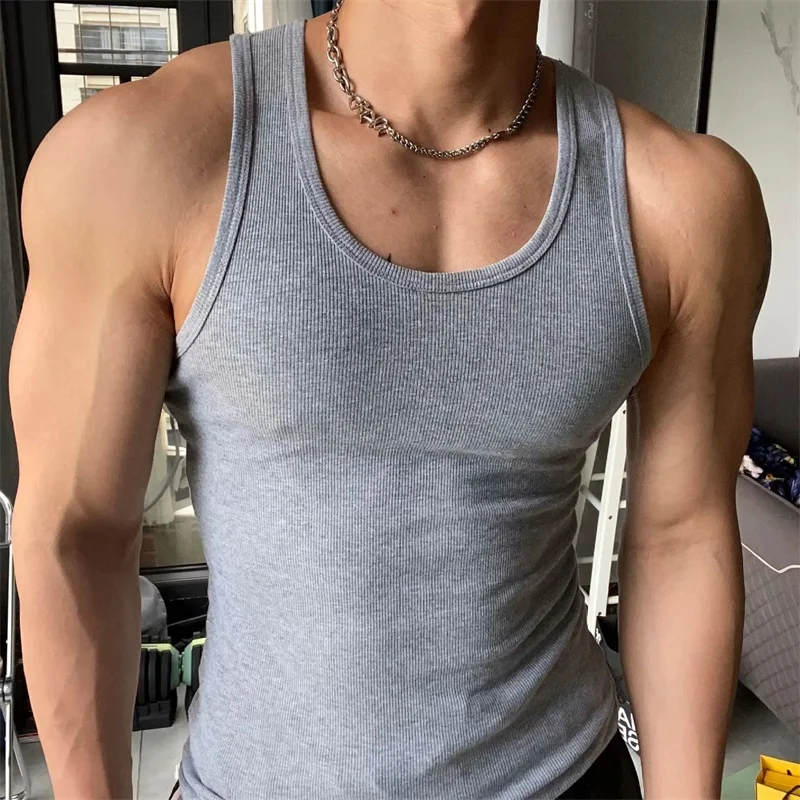 Men Underwear Cotton Vest Compression T Shirt Men Undershirt Short Sleeve Undershirt Sports Sleeveless Vest Tanktop Set Quick Dry T Shirt Cotton Sleeveless T Shirt Compression Shirt Vintage Stretch Slim Round Neck Tank Top Sleeveless T-Shirt Bottom Shirt Sports Sweat Absorbent Tough Fitness Men