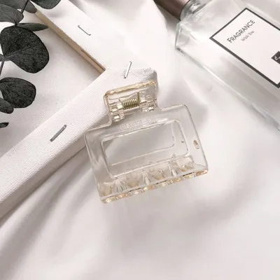 2022 New Claw Clip for Women Tough Colorful Plastic Hair Claw Large Size Hair Clamps Claw Clip Crab Chic Hair Accessories Gift B3-5cm