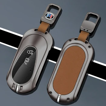 Custodia protettiva per chiave a distanza per auto in lega di zinco per Mercedes Benz classe C S W206 W223 S350 S450 S500 C260 C300 accessori protettivi